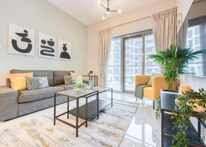 Snug 1Br At Mag 520 Dubai South By Deluxe Holiday Homes